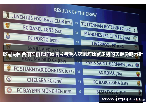 欧冠两回合抽签前瞻临场信号与换人决策对比赛走势的关键影响分析